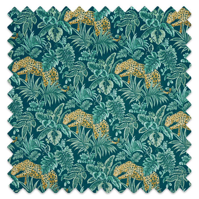 Swatch of Leopard Ocean by Prestigious Textiles