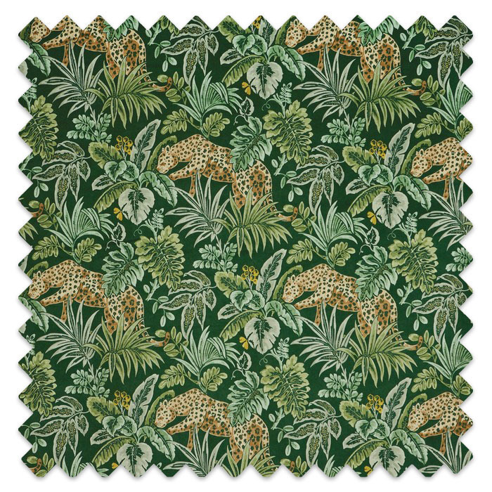 Swatch of Leopard Rainforest by Prestigious Textiles