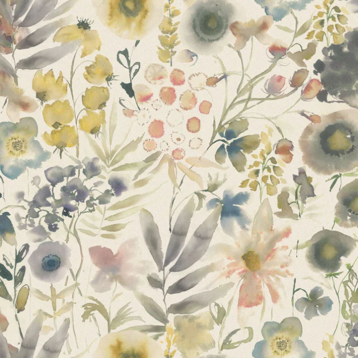 Lomondra Harvest Linen Fabric by Voyage