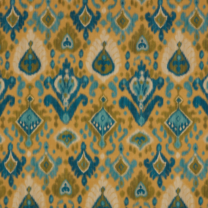 Mandu Ochre Fabric by iLiv