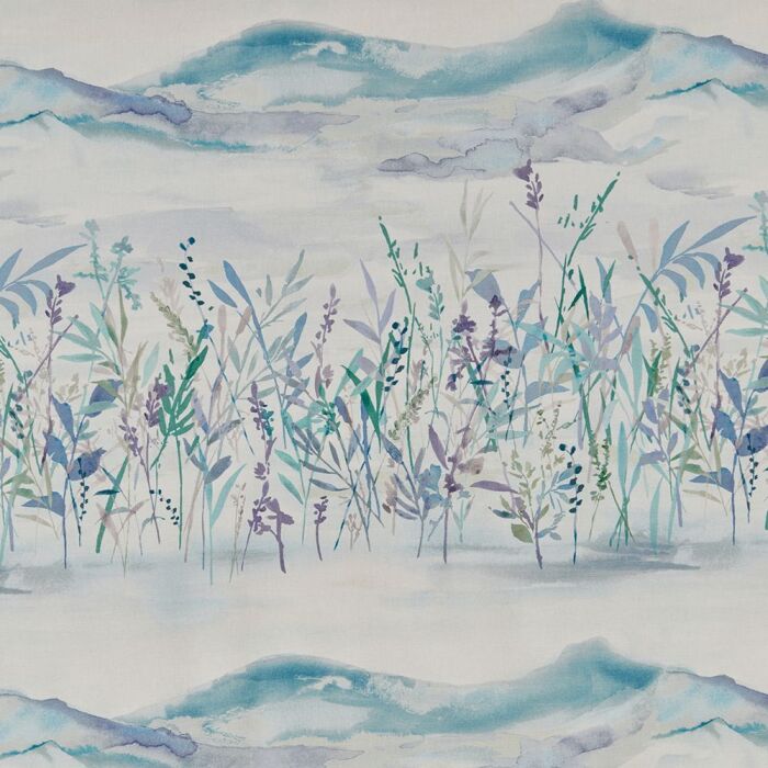 Marshlands Cobalt Fabric by iLiv