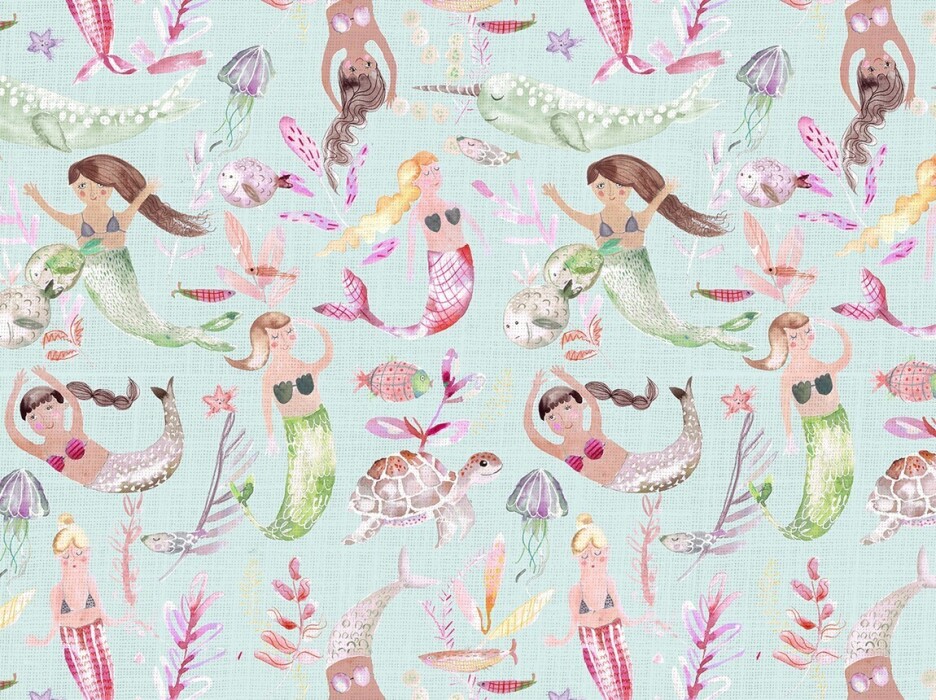 Image of mermaid party dusk by Voyage