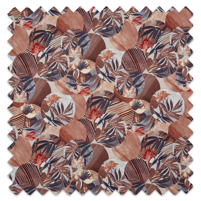 Swatch of Osaka Papaya by Prestigious Textiles
