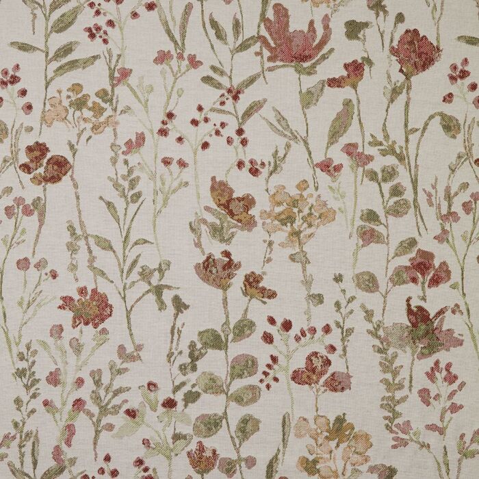 Pasture Rosewood Fabric by iLiv
