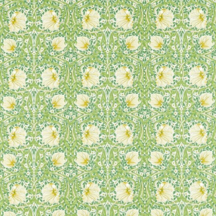Pimpernel Weld/Leaf Green Fabric by Morris & Co