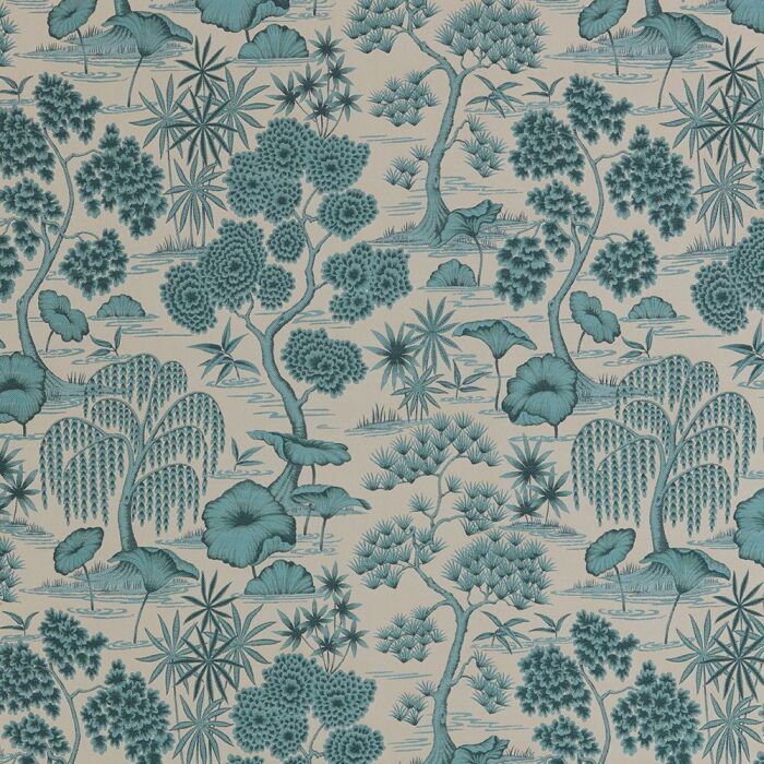 Porcelain Lapis Fabric by iLiv