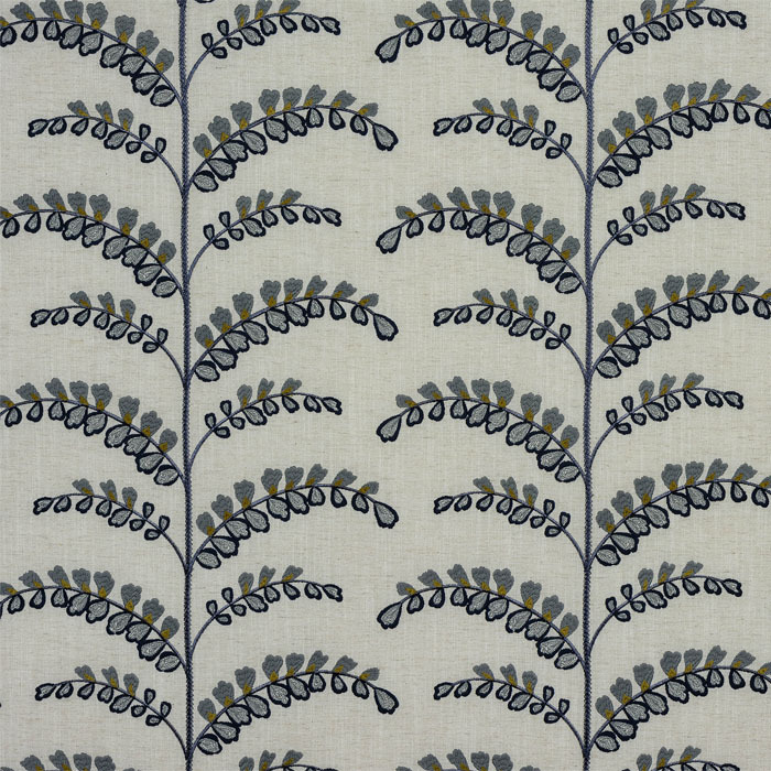 Portland Indigo Fabric by Porter And Stone