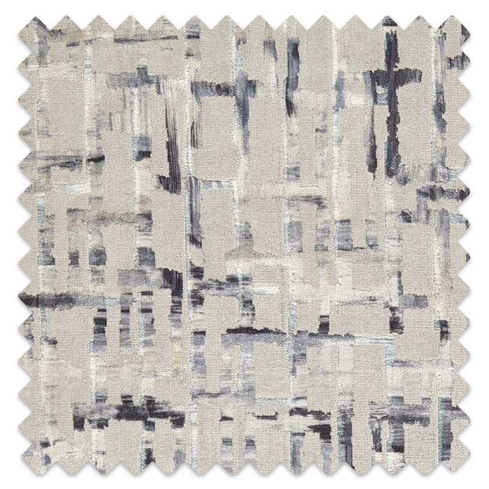 Swatch of Quadrata Charcoal by Clarke And Clarke