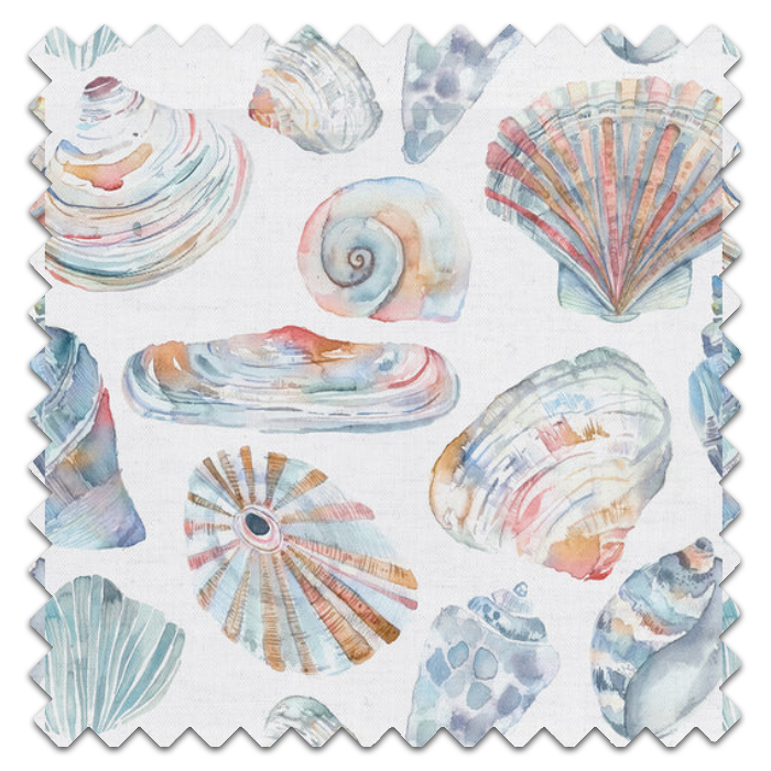 Roman Blinds Rock Pool Cobalt