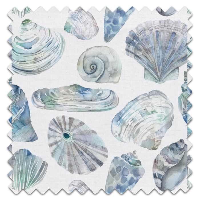 Roman Blinds Rock Pool Marine Fabric Sample