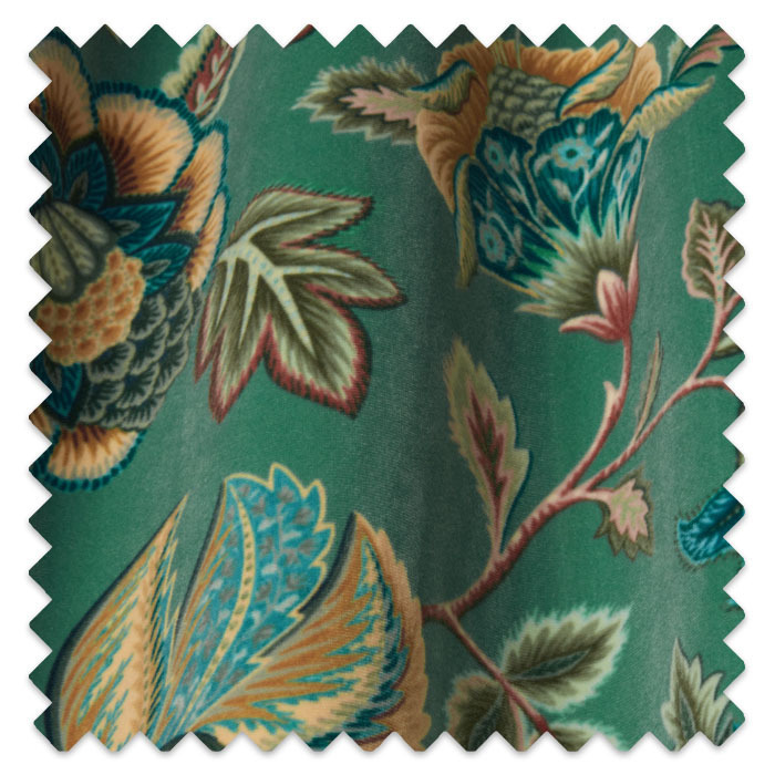 Swatch of Sarita Velvet Malachite by iLiv