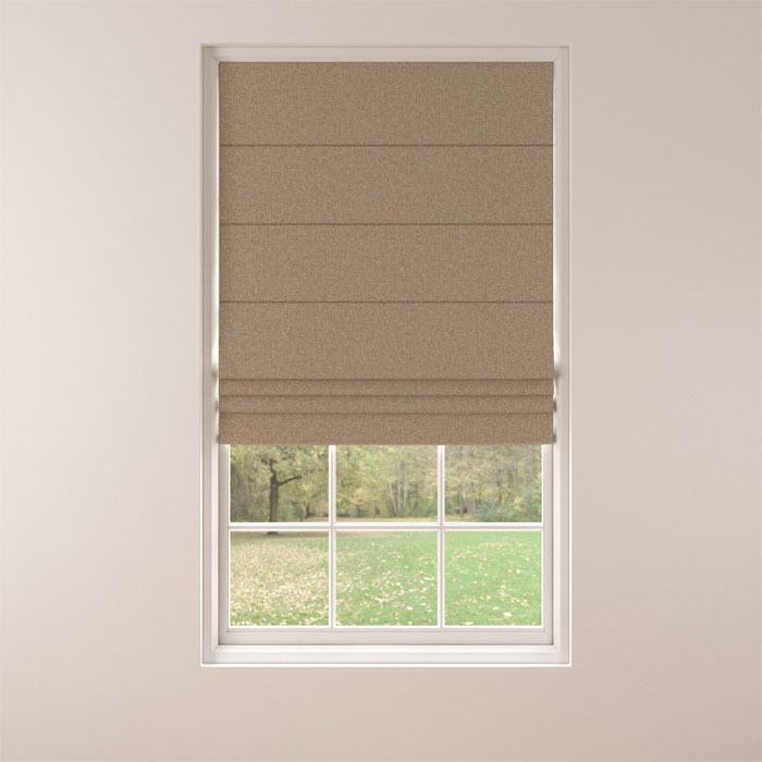 Roman Blind in Tabert Jute by Belfield Home