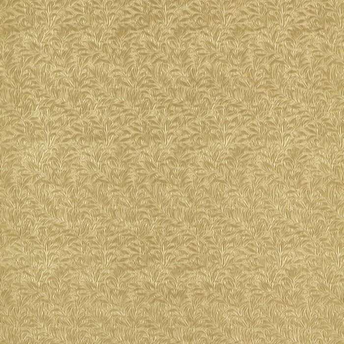 Willow Boughs Caffoy Velvet Citrus Stone Fabric by Morris & Co