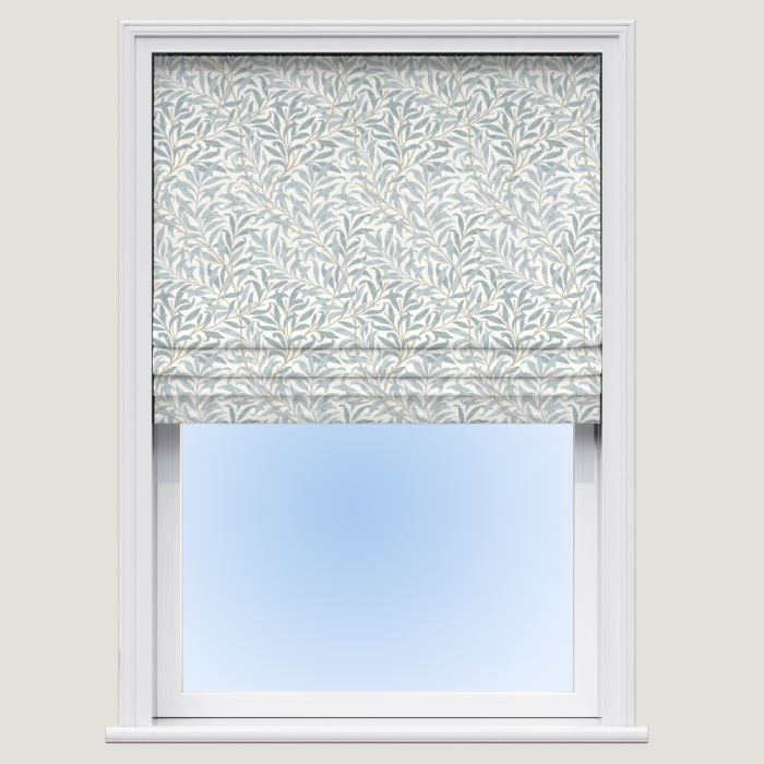 Willow Boughs Mineral Roman Blind