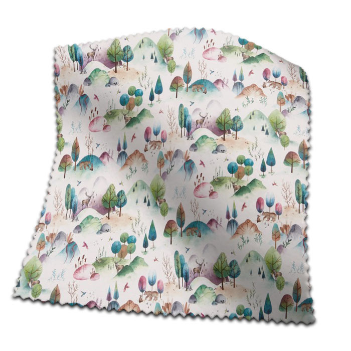 Swatch of Woodland Walk Candyfloss by Prestigious Textiles