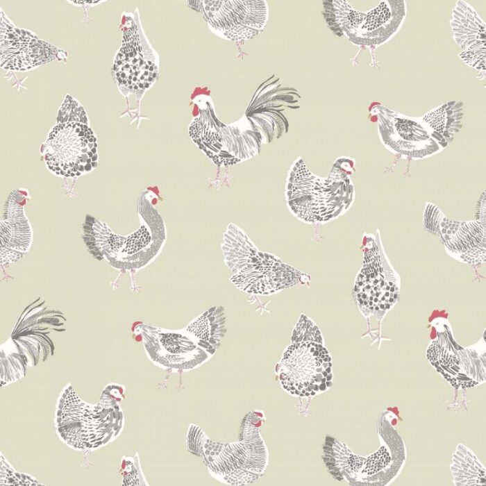 Rooster Sage Roller Blind