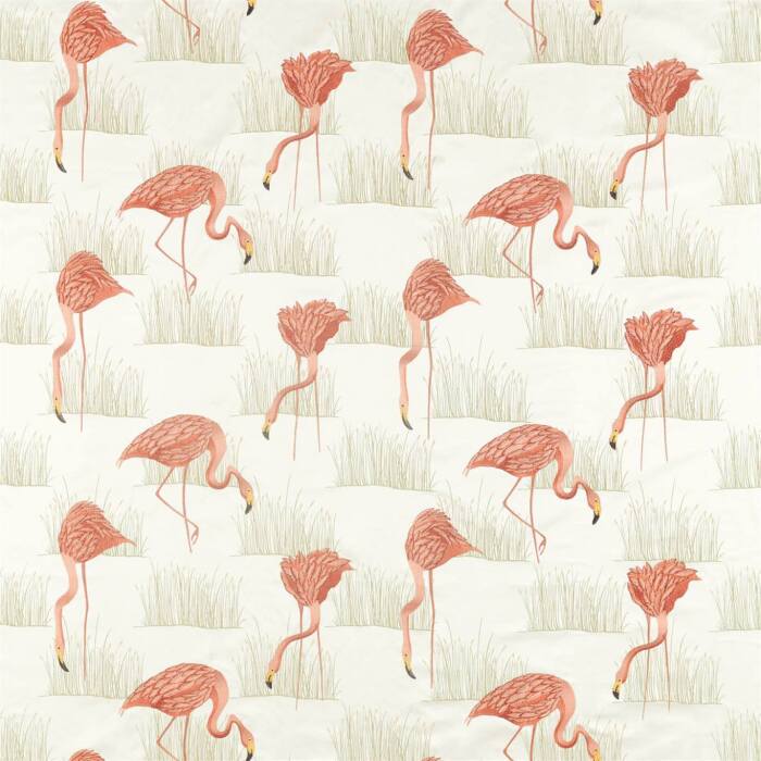 Salinas Russet/Oyster Fabric by Harlequin