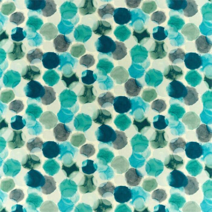 Selenic Azure/Ink Fabric by Harlequin