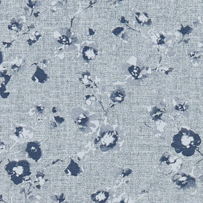 Made To Measure Curtains Sakura Denim Flat Image