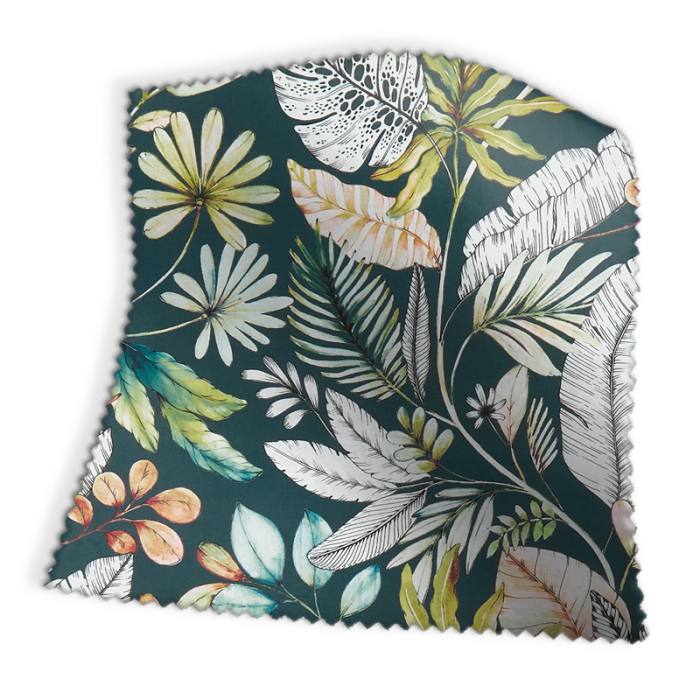 Made To Measure Curtains Tropicana Forest Swatch