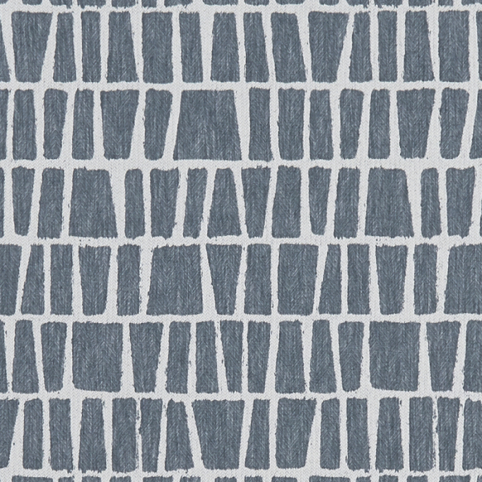 Made To Measure Roman Blinds Quadro Denim Flat Image