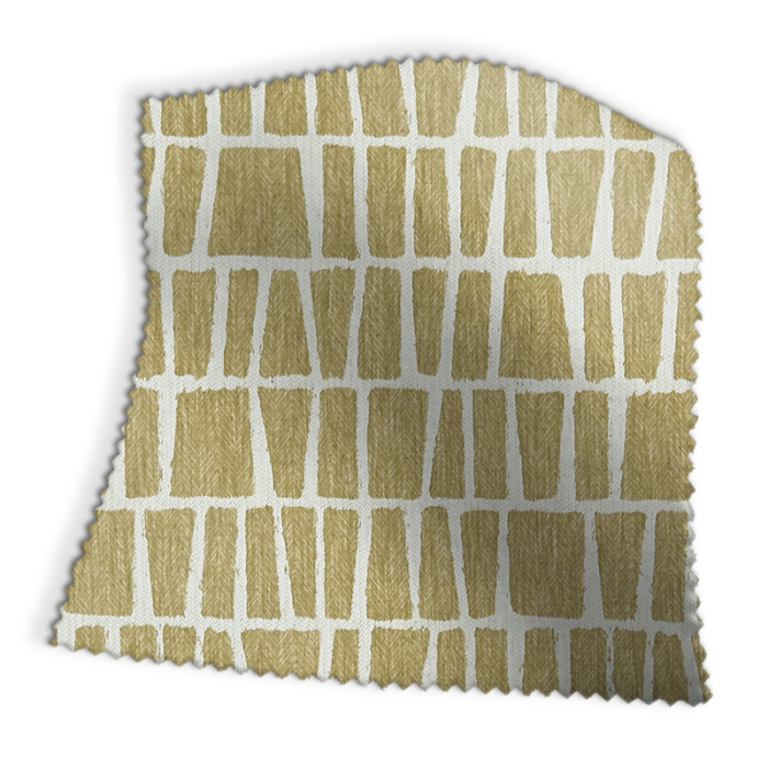 Made To Measure Roman Blinds Quadro Ochre Swatch