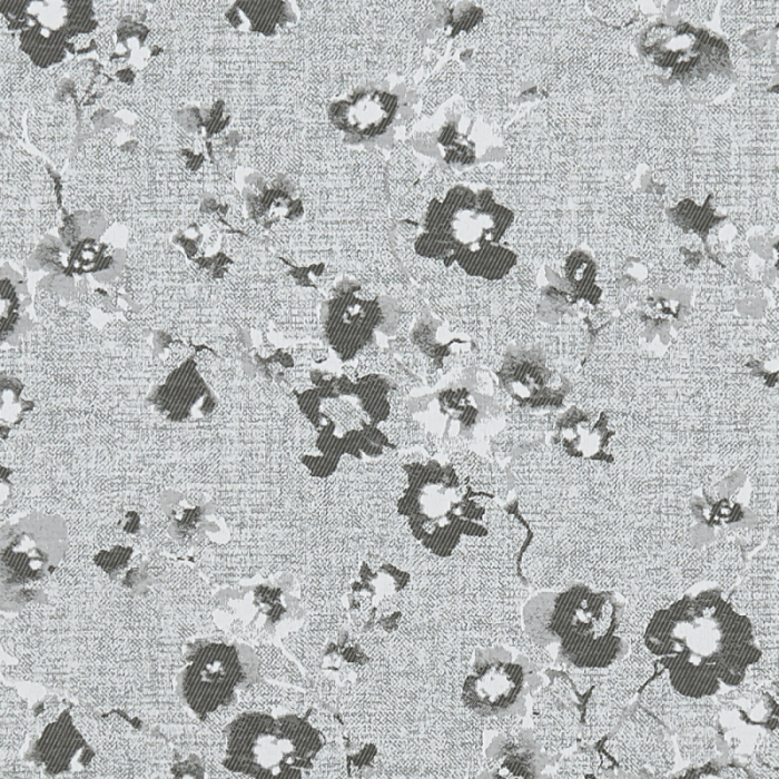 Made To Measure Roman Blinds Sakura Charcoal Flat Image