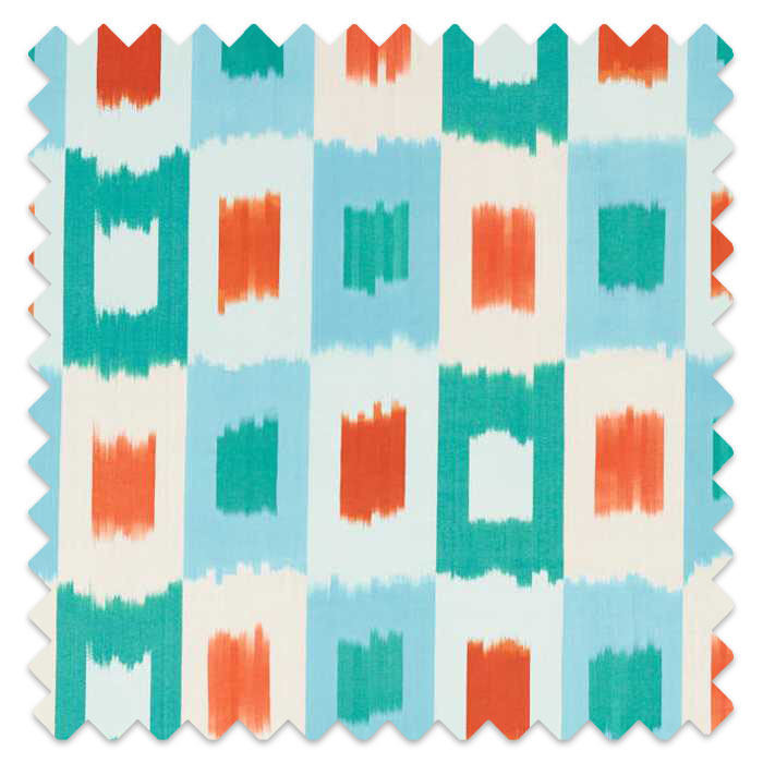 Swatch of Shiruku Harissa/Amazonia/Emerald