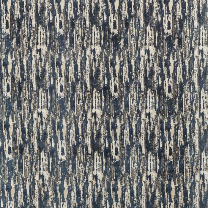 Sial Oyster/Ink Fabric by Harlequin