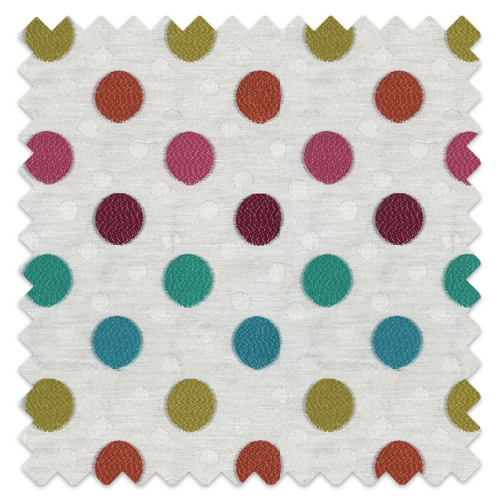 Swatch of Spotty Tutti Fruitti