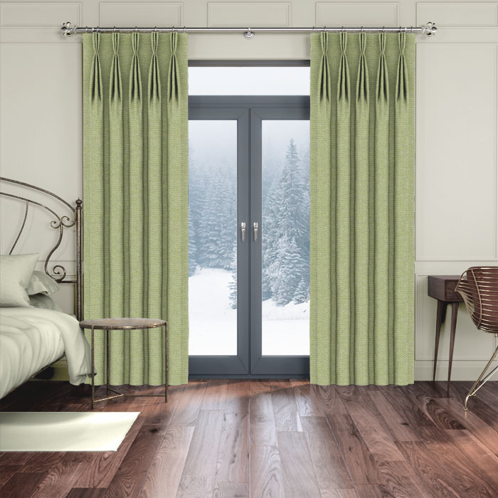 Curtains in Summit Emerald