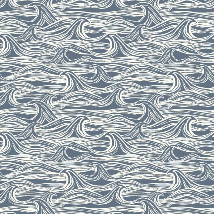 Surf Navy Roller Blind