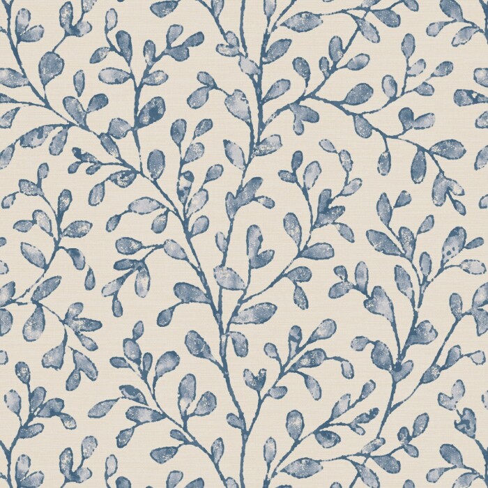 Taree Midnight Fabric by The Pure Edit