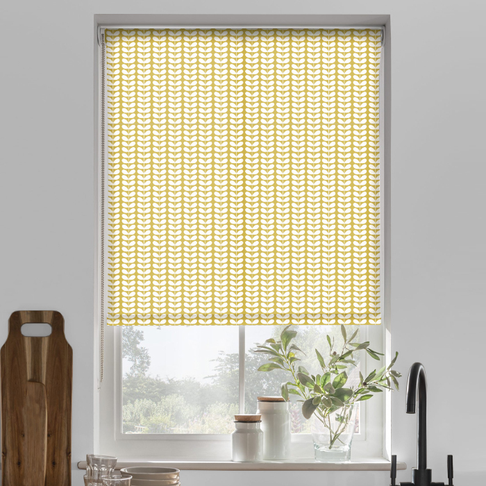 Tiny Stem Zest Light Filtering Roller Blind