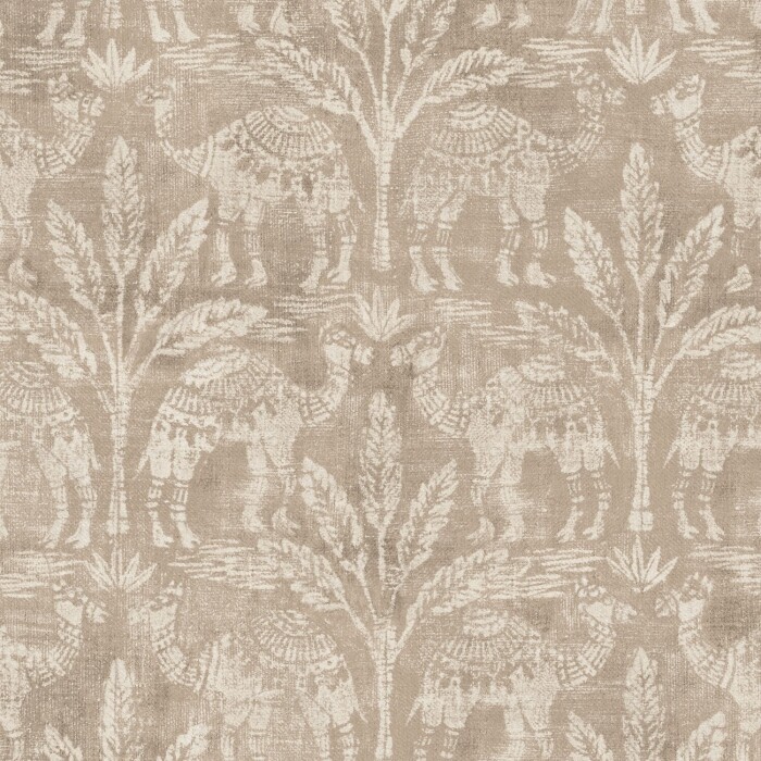 Toubkal Taupe Fabric by The Pure Edit