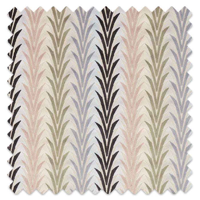 Swatch of Velika Rose/Brass/Slate