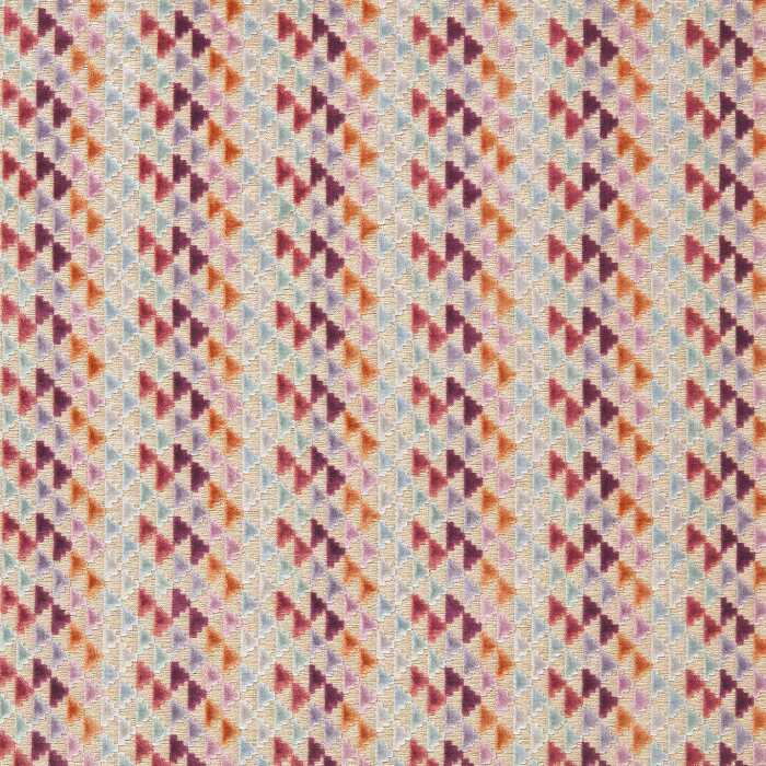 Vidi Lilac/Aubergine/Cornflower Fabric by Harlequin