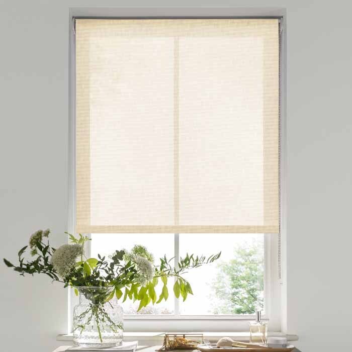 Voile Cream Roller Blind