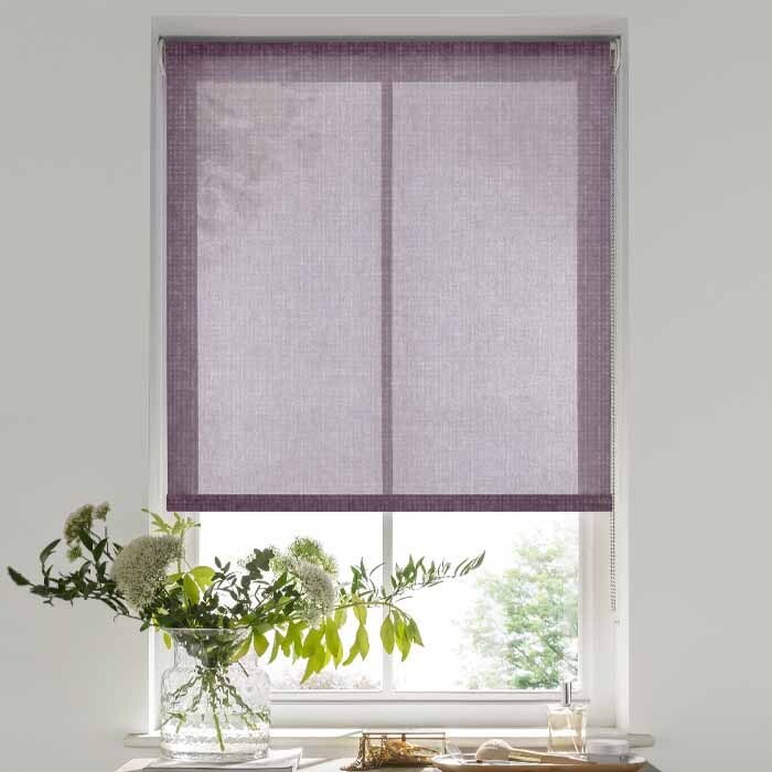 Voile Grape Roller Blind