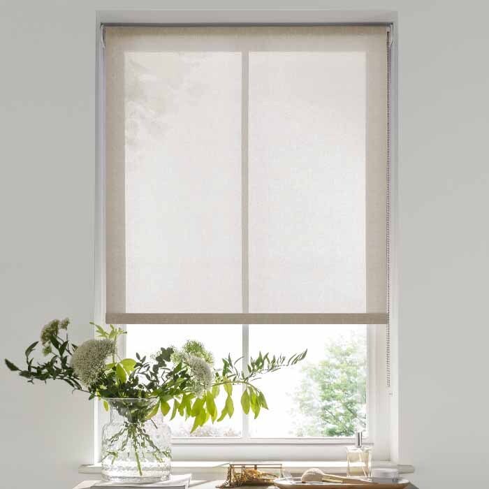 Voile Papaya Roller Blind