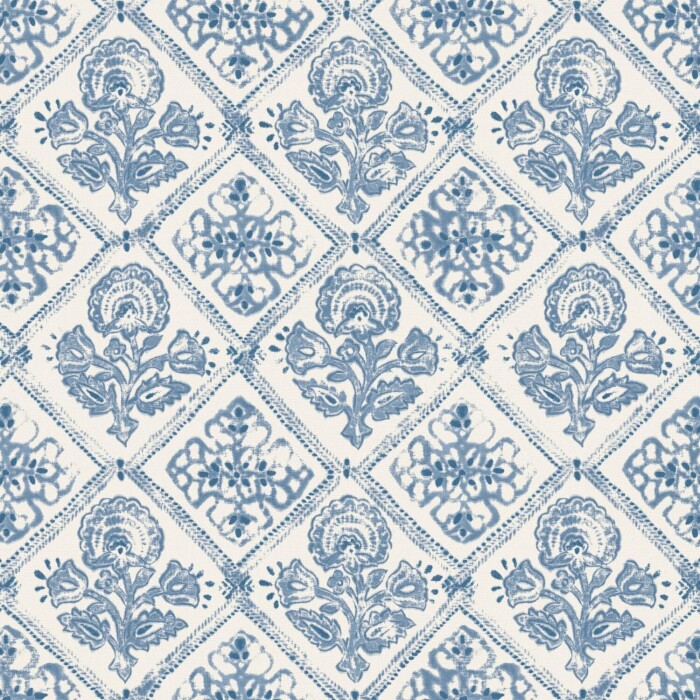 Watika Delft Fabric by The Pure Edit