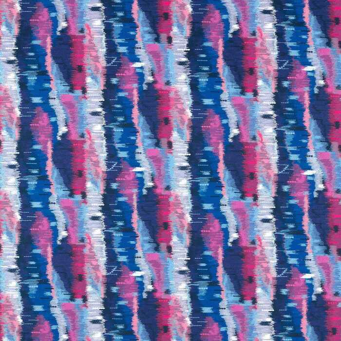 Wilderness Lapis/Carnelian/Ruby Fabric by Harlequin