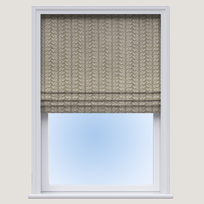 Made To Measure Woodcote Sage Roman Blind