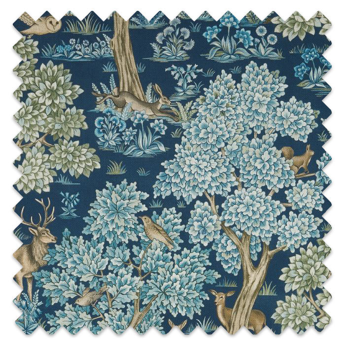 Swatch of Woodland Retreat Sapphire