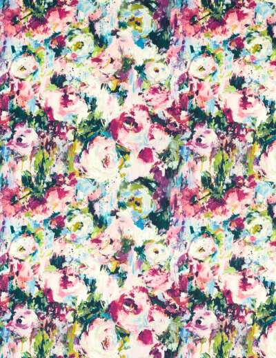 Kingsley Summer Velvet Fabric