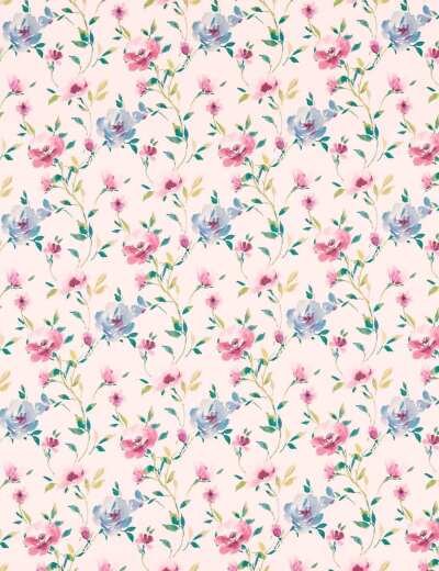 Serena Damson Fabric