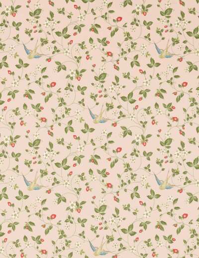 Wild Strawberry Blush Linen Fabric Wild Strawberry Blush Linen Fabric