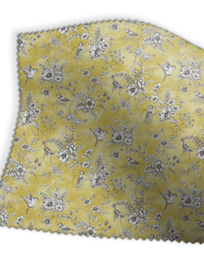 Finch Toile Buttercup Fabric