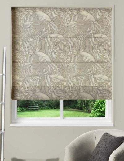 Made To Measure Roman Blind Caicos Hessian