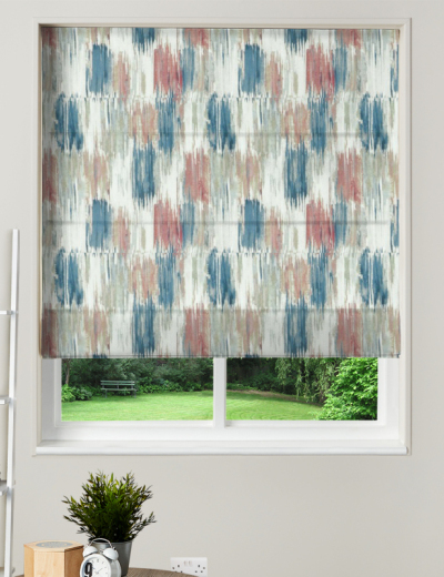 Made To Measure Roman Blind Long Beach Flamingo